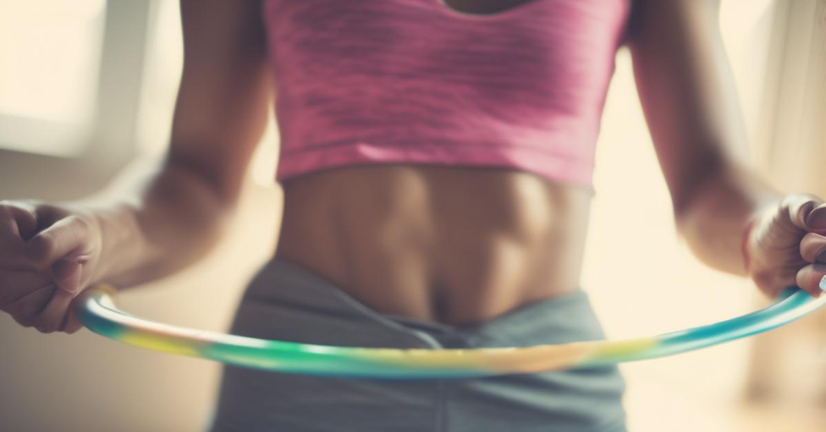 kręcenie hula hop efekty